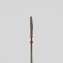 Алмазный бор турбинный стоматологический 856.314.168.100.016 «Конус усеченный» красная насечка d=1,6 мм (5 шт)