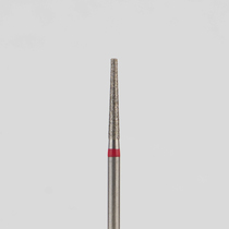 Алмазный бор турбинный стоматологический 856.314.168.100.014 «Конус усеченный» красная насечка d=1,4 мм (5 шт)