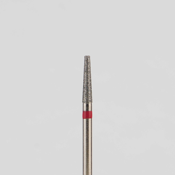 Алмазный бор турбинный стоматологический 856.314.168.080.016 «Конус усеченный» красная насечка d=1,6 мм (5 шт) 0
