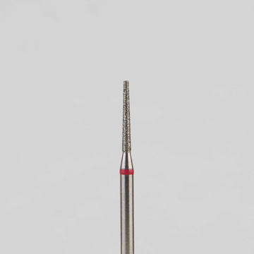 Алмазный бор турбинный стоматологический 856.314.168.080.010 «Конус усеченный» красная насечка d=1 мм (5 шт) 0