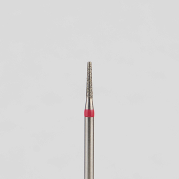 Алмазный бор турбинный стоматологический 856.314.168.060.010 «Конус усеченный» красная насечка d=1 мм (5 шт) 0
