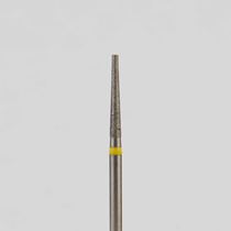 Алмазный бор турбинный стоматологический 836.314.168.100.014 «Конус усеченный» желтая насечка d=1,4 мм (5 шт)