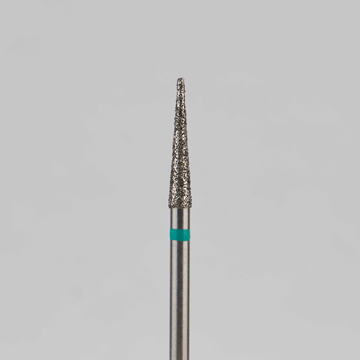 Алмазный бор турбинный стоматологический 876.314.164.100.018 «Конус» зеленая насечка d=1,8 мм (5 шт) 0