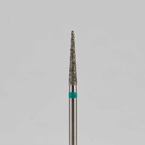 Алмазный бор турбинный стоматологический 876.314.164.100.016 «Конус» зеленая насечка d=1,6 мм (5 шт)