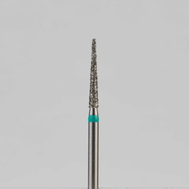 Алмазный бор турбинный стоматологический 876.314.164.100.014 «Конус» зеленая насечка d=1,4 мм (5 шт)