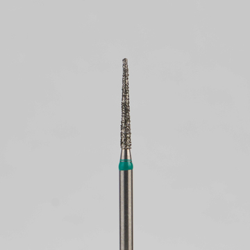 Алмазный бор турбинный стоматологический 876.314.164.100.012 «Конус» зеленая насечка d=1,2 мм (5 шт) 0