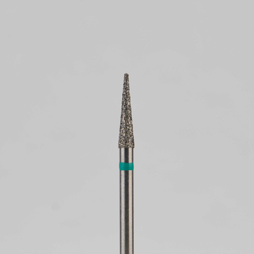 Алмазный бор турбинный стоматологический 876.314.164.080.018 «Конус» зеленая насечка d=1,8 мм (5 шт) 0