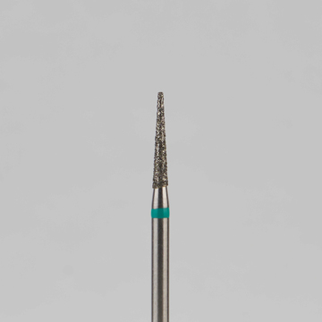 Алмазный бор турбинный стоматологический 876.314.164.080.014 «Конус» зеленая насечка d=1,4 мм (5 шт) 0