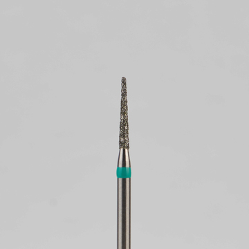 Алмазный бор турбинный стоматологический 876.314.164.080.012 «Конус» зеленая насечка d=1,2 мм (5 шт) 0