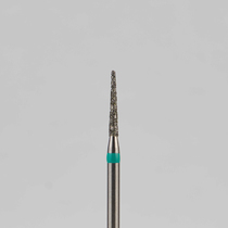 Алмазный бор турбинный стоматологический 876.314.164.080.012 «Конус» зеленая насечка d=1,2 мм (5 шт)
