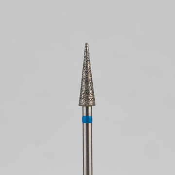 Алмазный бор турбинный стоматологический 866.314.164.100.027 «Конус» синяя насечка d=2,7 мм (5 шт) 0