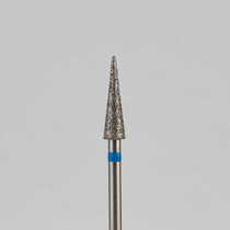Алмазный бор турбинный стоматологический 866.314.164.100.027 «Конус» синяя насечка d=2,7 мм (5 шт)