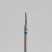 Алмазный бор турбинный стоматологический 866.314.164.100.018 «Конус» синяя насечка d=1,8 мм (5 шт)