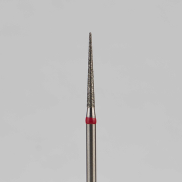 Алмазный бор турбинный стоматологический 856.314.164.115.012 «Конус» красная насечка d=1,2 мм (5 шт) 0