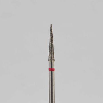 Алмазный бор турбинный стоматологический 856.314.164.100.025 «Конус» красная насечка d=2,5 мм (5 шт) 0