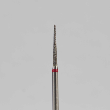 Алмазный бор турбинный стоматологический 856.314.164.100.012 «Конус» красная насечка d=1,2 мм (5 шт) 0