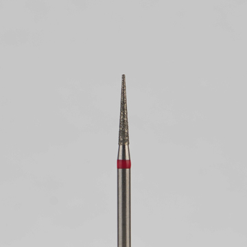 Алмазный бор турбинный стоматологический 856.314.164.080.012 «Конус» красная насечка d=1,2 мм (5 шт) 0