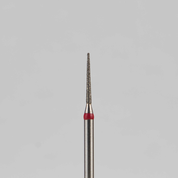 Алмазный бор турбинный стоматологический 856.314.164.080.009 «Конус» красная насечка d=0,9 мм (5 шт) 0