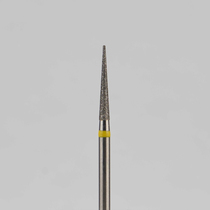 Алмазный бор турбинный стоматологический 836.314.164.100.014 «Конус» желтая насечка d=1,4 мм (5 шт)