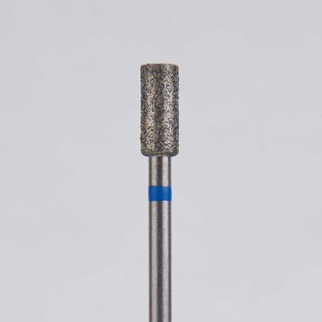 Алмазный бор турбинный стоматологический 866.315.107.060.027 «Цилиндр» синяя насечка d=2,7 мм (5 шт) 0