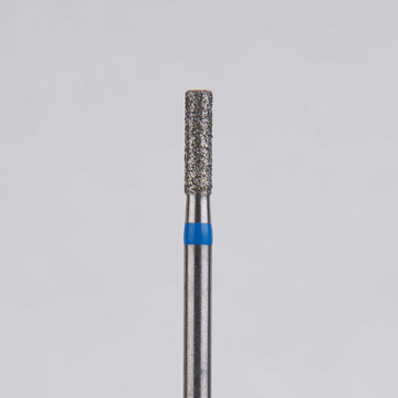 Алмазный бор турбинный стоматологический 866.315.107.060.016 «Цилиндр» синяя насечка d=1,6 мм (5 шт) 0
