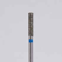 Алмазный бор турбинный стоматологический 866.314.107.080.018 «Цилиндр» синяя насечка d=1,8 мм (5 шт)