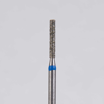 Алмазный бор турбинный стоматологический 866.314.107.080.014 «Цилиндр» синяя насечка d=1,2 мм (5 шт) 0