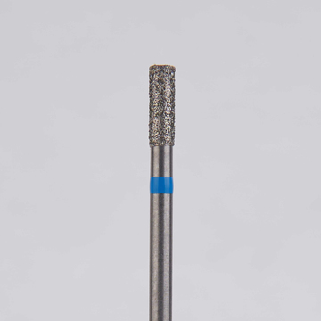 Алмазный бор турбинный стоматологический 866.314.107.060.018 «Цилиндр» синяя насечка d=1,8 мм (5 шт) 0
