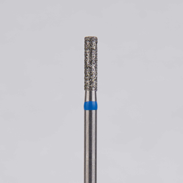 Алмазный бор турбинный стоматологический 866.314.107.060.016 «Цилиндр» синяя насечка d=1,6 мм (5 шт) 0