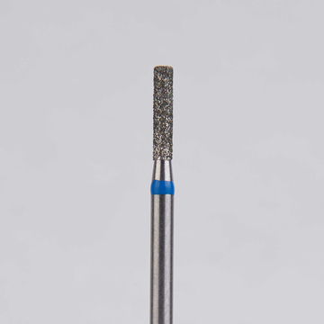 Алмазный бор турбинный стоматологический 866.314.107.060.014 «Цилиндр» синяя насечка d=1,4 мм (5 шт) 0