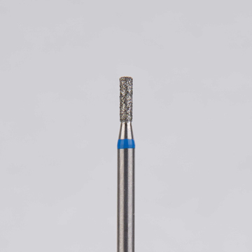 Алмазный бор турбинный стоматологический 866.314.107.040.012 «Цилиндр» синяя насечка d=1,2 мм (5 шт) 0
