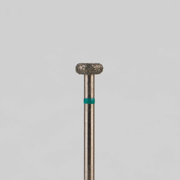 Алмазный бор турбинный стоматологический 876.314.067.015.040 «Колесо» зеленая насечка d=4 мм (1 шт) 0