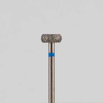 Алмазный бор турбинный стоматологический 866.314.067.020.050 «Колесо» синяя насечка d=5 мм (1 шт)