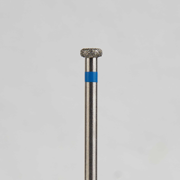 Алмазный бор турбинный стоматологический 866.314.067.010.027 «Колесо» синяя насечка d=2,7 мм (5 шт) 0