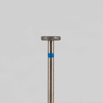 Алмазный бор турбинный стоматологический 866.314.040.010.050 «Колесо» синяя насечка d=5 мм (1 шт) 0