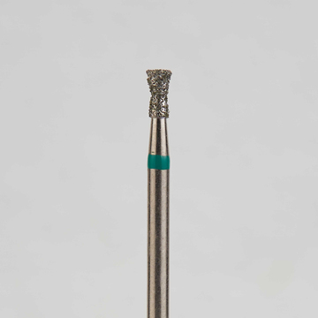 Алмазный бор турбинный стоматологический 876.315.019.030.016 «Обратный конус с шейкой» зеленая насечка d=1,6 мм (5 шт) 0