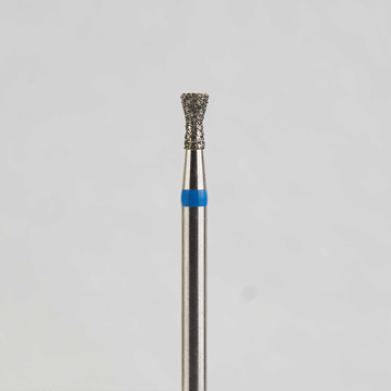 Алмазный бор турбинный стоматологический 866.315.019.030.018 «Обратный конус с шейкой» синяя насечка d=1,8 мм (5 шт) 0
