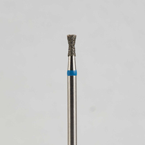 Алмазный бор турбинный стоматологический 866.315.019.030.016 «Обратный конус с шейкой» синяя насечка d=1,6 мм (5 шт)