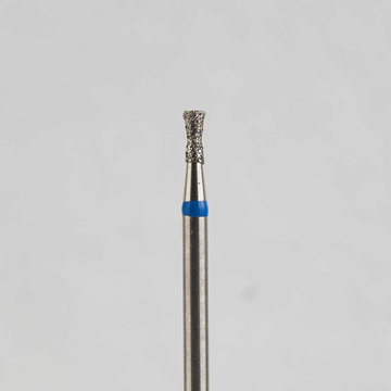 Алмазный бор турбинный стоматологический 866.315.019.030.014 «Обратный конус с шейкой» синяя насечка d=1,4 мм (5 шт) 0