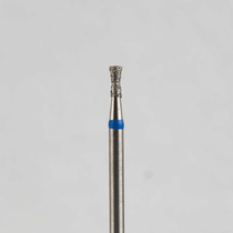 Алмазный бор турбинный стоматологический 866.315.019.030.014 «Обратный конус с шейкой» синяя насечка d=1,4 мм (5 шт)
