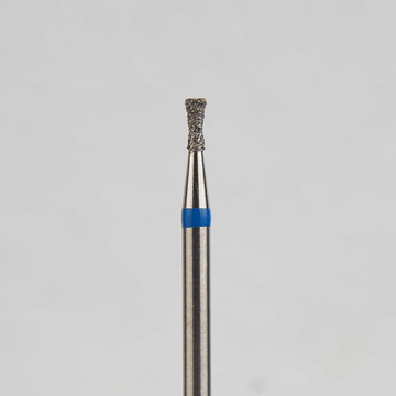 Алмазный бор турбинный стоматологический 866.315.019.030.012 «Обратный конус с шейкой» синяя насечка d=1,2 мм (5 шт) 0