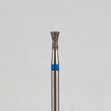 Алмазный бор турбинный стоматологический 866.314.019.030.018 «Обратный конус с шейкой» синяя насечка d=1,8 мм (5 шт) 0