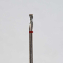 Алмазный бор турбинный стоматологический 856.315.019.030.014 «Обратный конус с шейкой» красная насечка d=1,4 мм (5 шт)