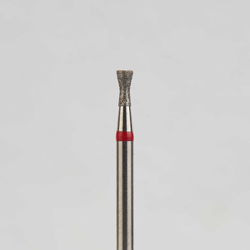 Алмазный бор турбинный стоматологический 856.314.019.030.014 «Обратный конус с шейкой» красная насечка d=1,4 мм (5 шт) 0