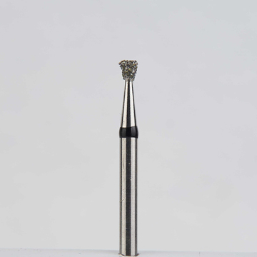 Алмазный бор турбинный стоматологический 886.314.010.016.016 «Обратный конус» черная насечка d=1,6 мм (5 шт) 0