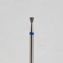 Алмазный бор турбинный стоматологический 866.315.010.016.018 «Обратный конус» синяя насечка d=1,8 мм (5 шт)