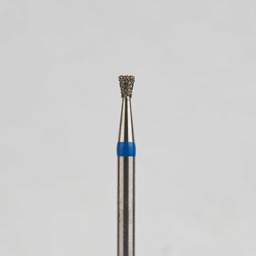 Алмазный бор турбинный стоматологический 866.314.010.016.014 «Обратный конус» синяя насечка d=1,4 мм (5 шт) 0