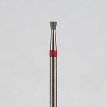 Алмазный бор турбинный стоматологический 856.315.010.016.014 «Обратный конус» красная насечка d=1,4 мм (5 шт)