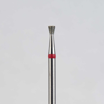 Алмазный бор турбинный стоматологический 856.314.010.016.014 «Обратный конус» красная насечка d=1,4 мм (5 шт)