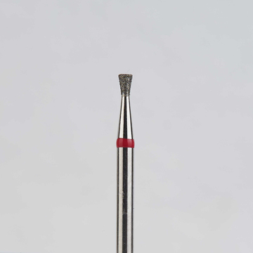 Алмазный бор турбинный стоматологический 856.314.010.016.012 «Обратный конус» красная насечка d=1,2 мм (5 шт) 0